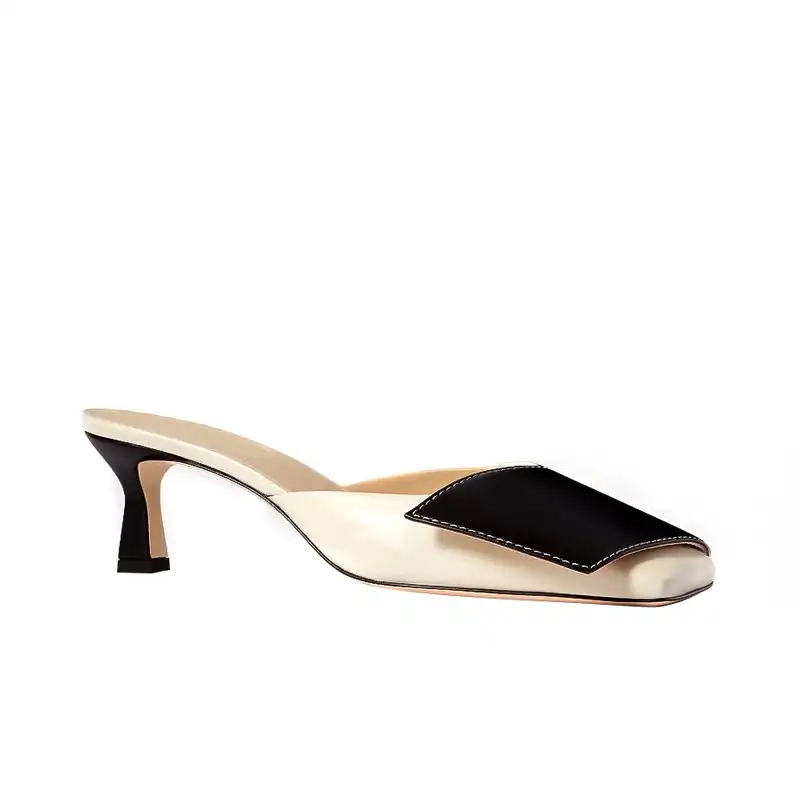 ladies leather mules