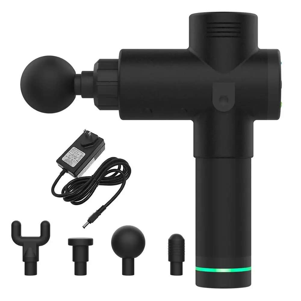 B massage gun Щипцы для завивки волос, 1 дюйм, керамические вращающиеся бигуди, автоматические бигуди для волос, роликовые, воздушные, для всех типов волос, с зажимом для волос, инструмент для очистки - Цвет: B massage gun