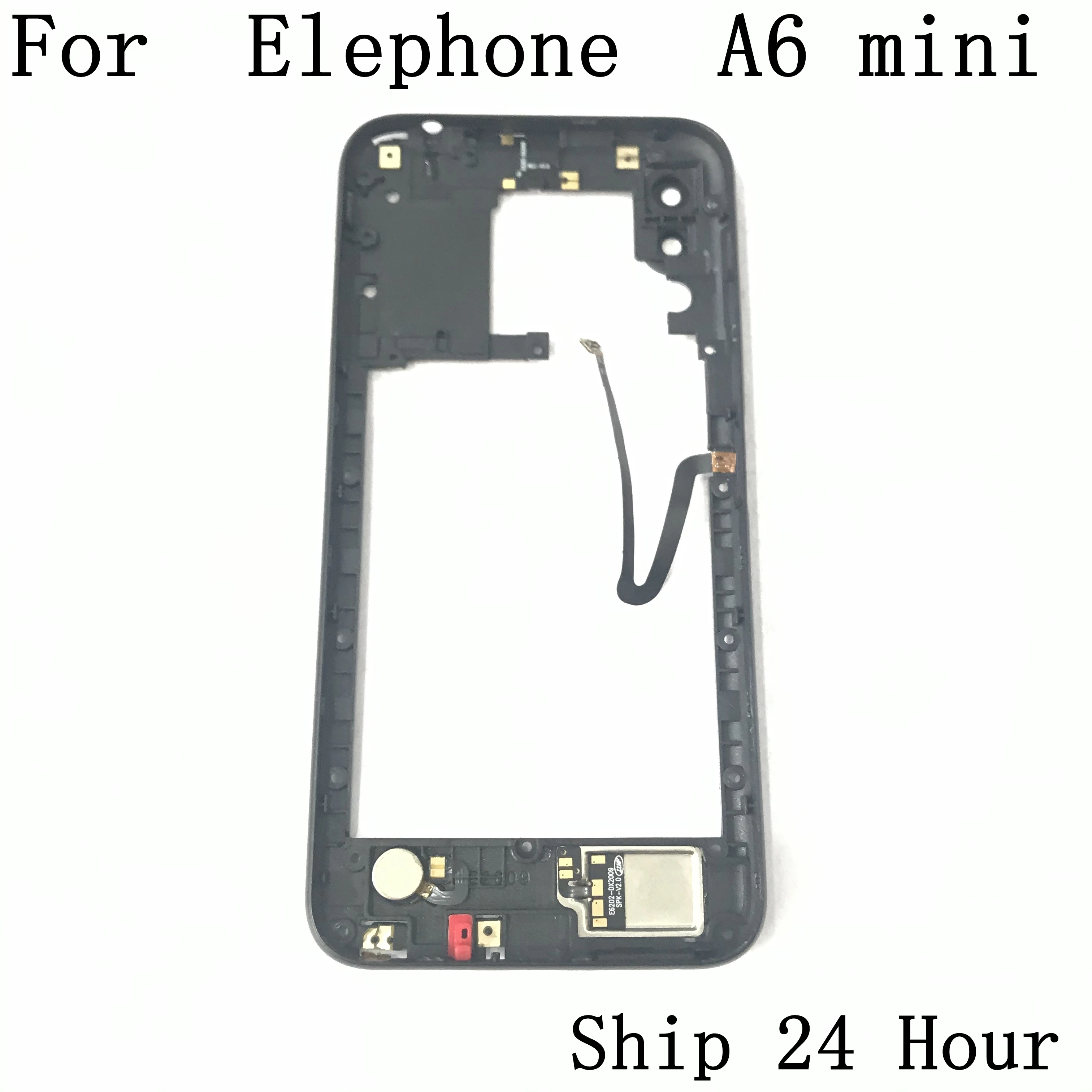 Elephone A6 Мини используется задняя рамка Оболочка Чехол+ камера Стекло Объектив для Elephone A6 мини ремонт починка Часть Замена