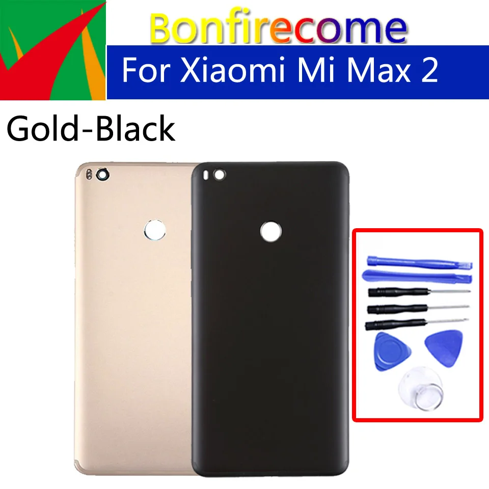 

Max2 Battery Back Cover For Xiaomi Mi Max 2 MiMax2 Back Battery Door Rear Housing Cover Case Chassis Shell replacement