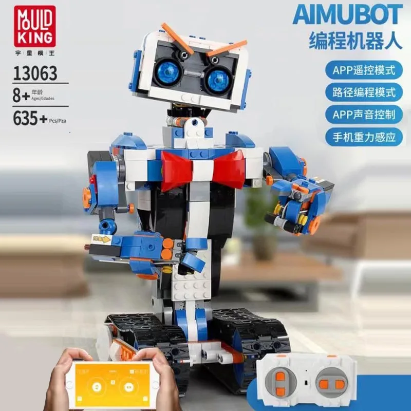 Форма King 13063 идея интеллектуального программирования робот Boost WALL E игрушки Модель Строительный набор самоблокирующиеся кирпичи блоки игрушки подарки