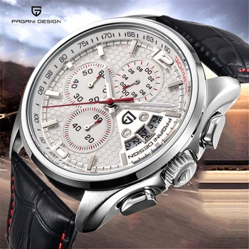 

Men Watch PAGANI Design Watch for men luxury casual Military Pilot Watches Leather Quartz Watches Relogio Masculino reloj hombre