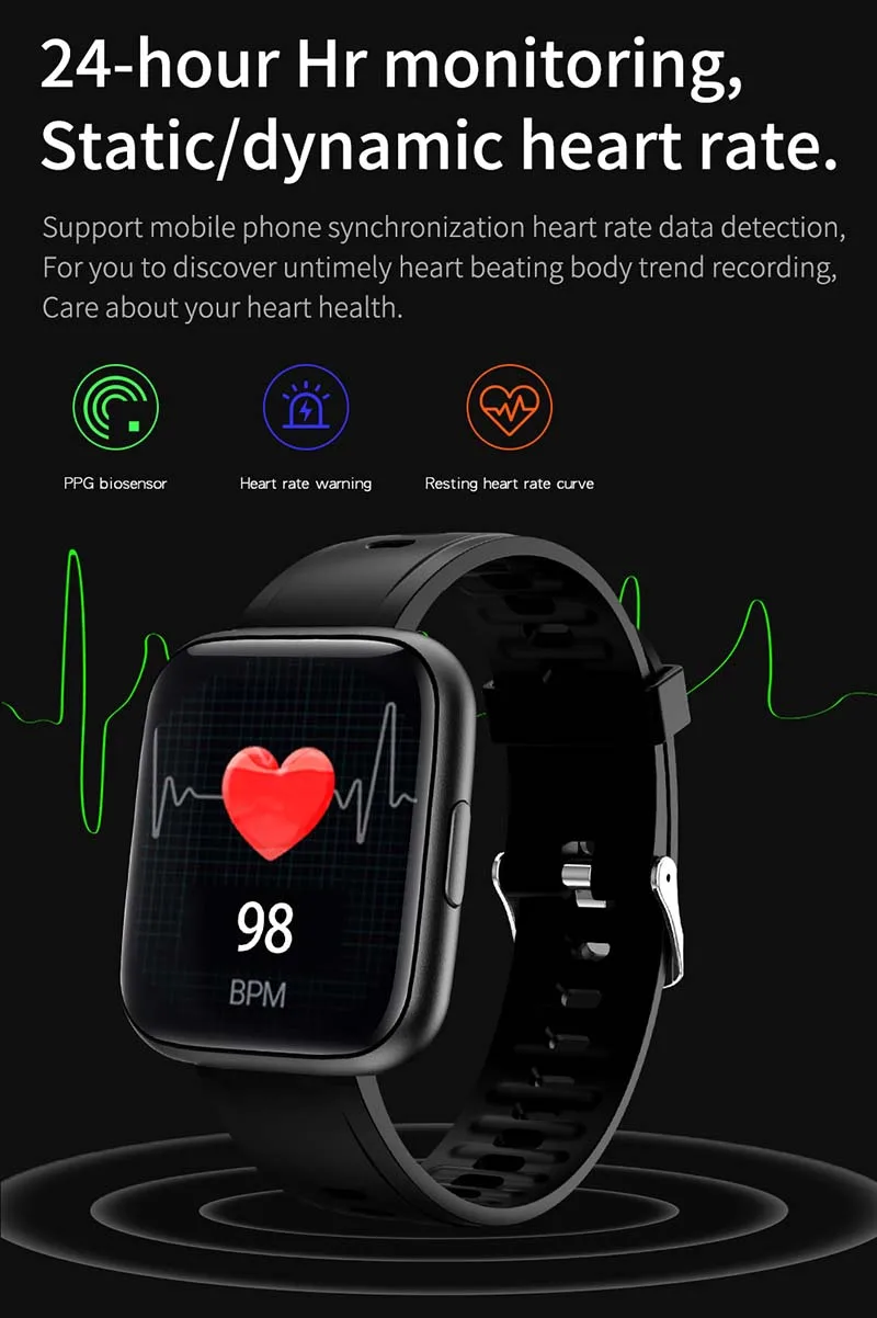 Electronics Smart Clock For Android IOS Fitness Tracker Sport Bluetooth Smart-watch 8 Ha24a3e17018640c79bc893f65d4bc722q
