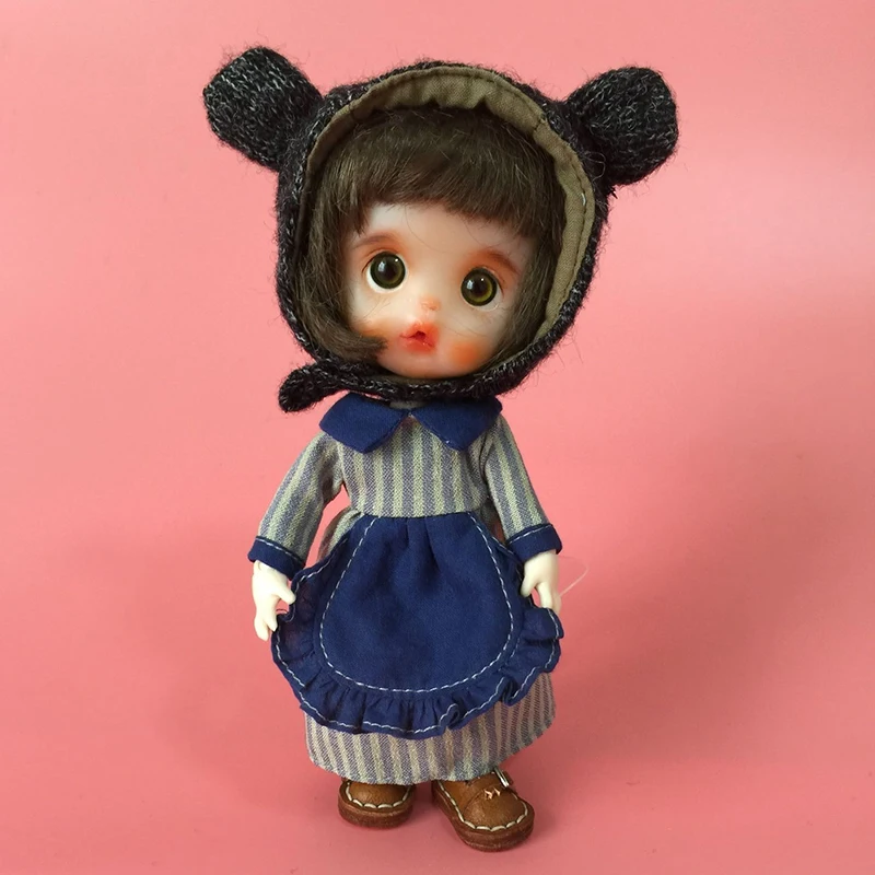 Ob11 детская одежда глиняная кукла одежда юбка горничной BJD фартук GSC яйцо Молли платье куклы аксессуары для кукольной одежды