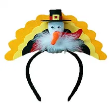 Новая Детская плюшевая шапка, праздничные аксессуары, шапка «индейка» для взрослых, модные забавные турецкие шляпы, вечерние украшения на День Благодарения