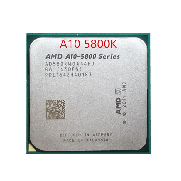 Бесплатная доставка телефон 10 5800K процессор CPU 3 8 GHz FM2 AD580KWOA44HJ 100W 32nm