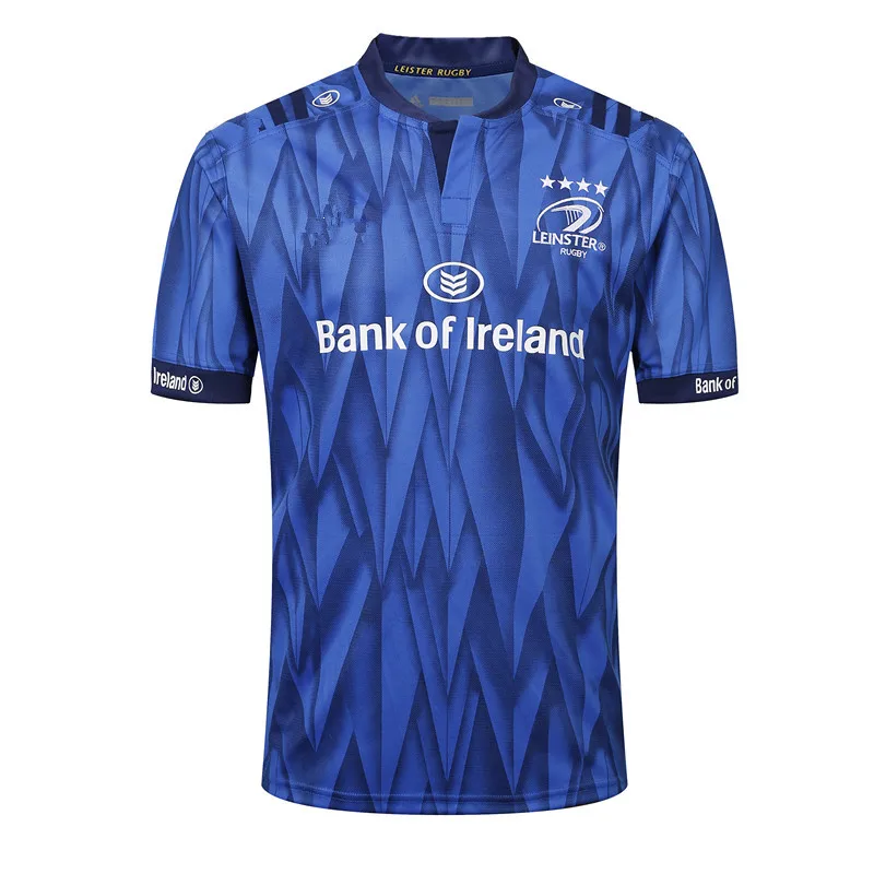 18-19 Leinster домашний оливковый трикотаж 18-19 Leinster Home Rugby Jersey