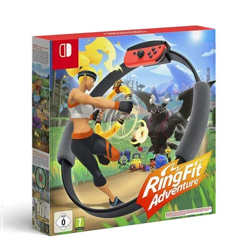 

FItness Ring Set For Nintend Switch Joy-con Ring Fit Adventure Game include Ring-Con and Leg Strap