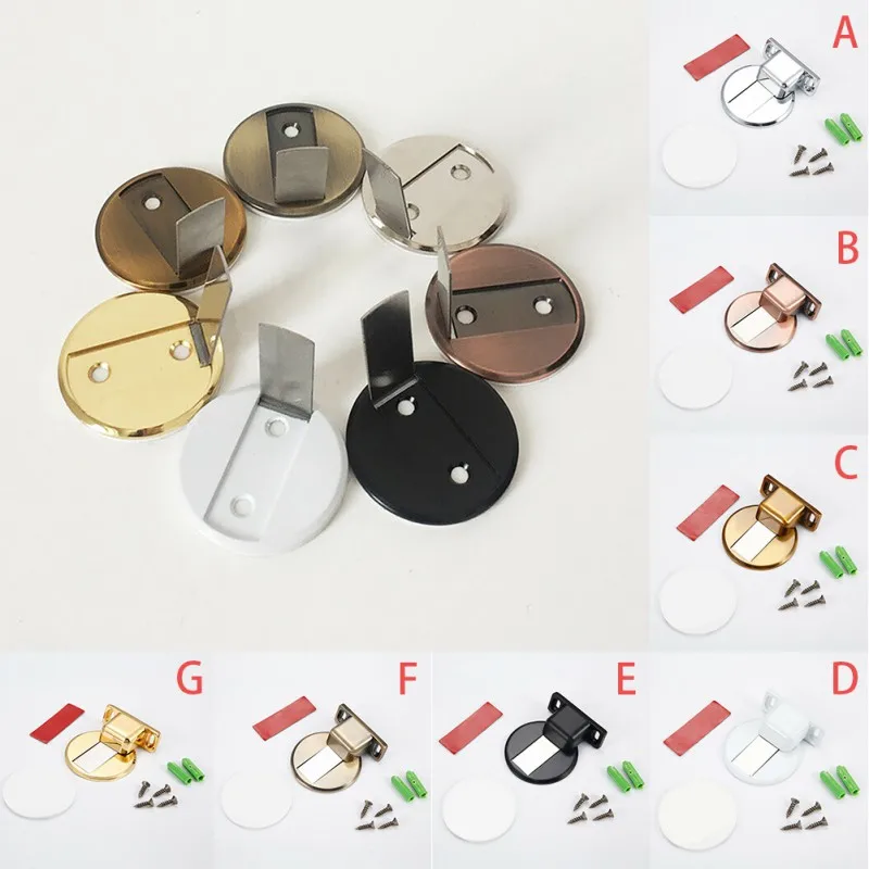 

Zinc Alloy Door Stops Anti-collision Floor Clamp Hardware Doors And Windows Accessories Door Block