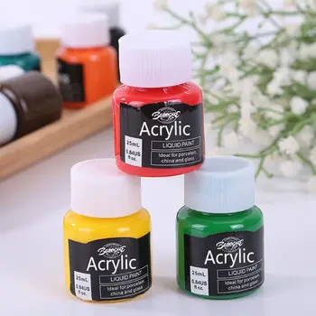 

12 x 25ml Heavy Body Colors Rich Pigments Acrylic Paint Set for Painting Crafts
