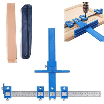 

Auxiliary Wood Drilling Tool For Woodworking Punch Positioner