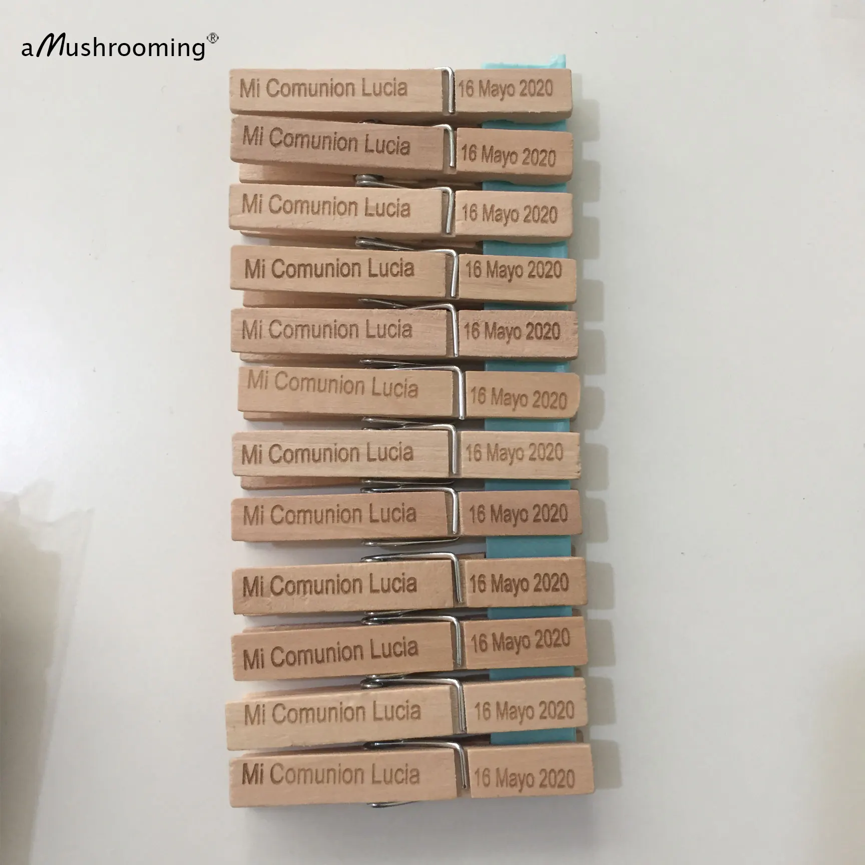 Прищепки mi привязки прищепки для Первого Святого Причастия Деревянные подставка