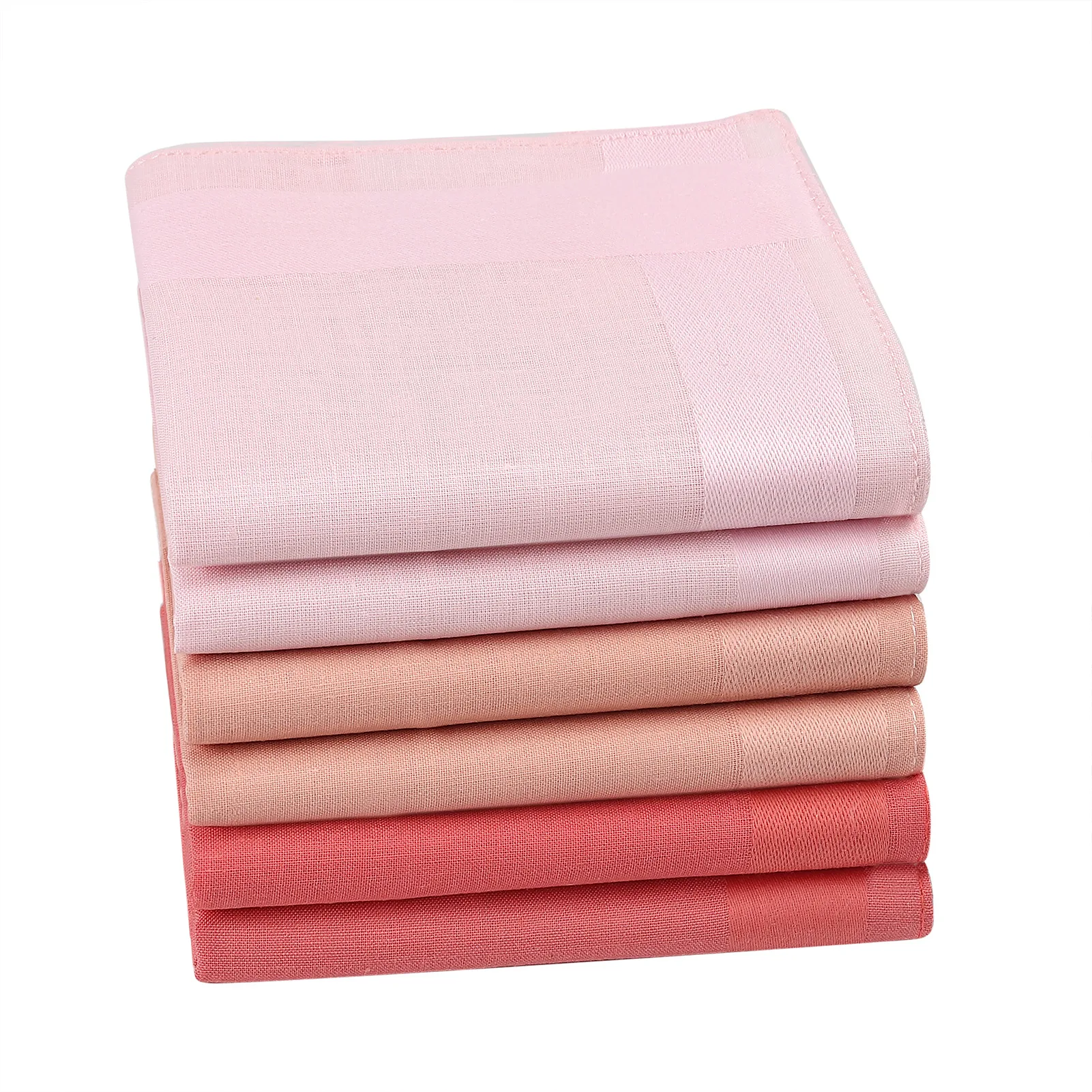 Fashion Square Handkerchief For Men Gentlemen Classic Solid Color Pocket Cotton Towel For New Year Gift Wedding Party 6/12PCs pocket square mini handkerchief