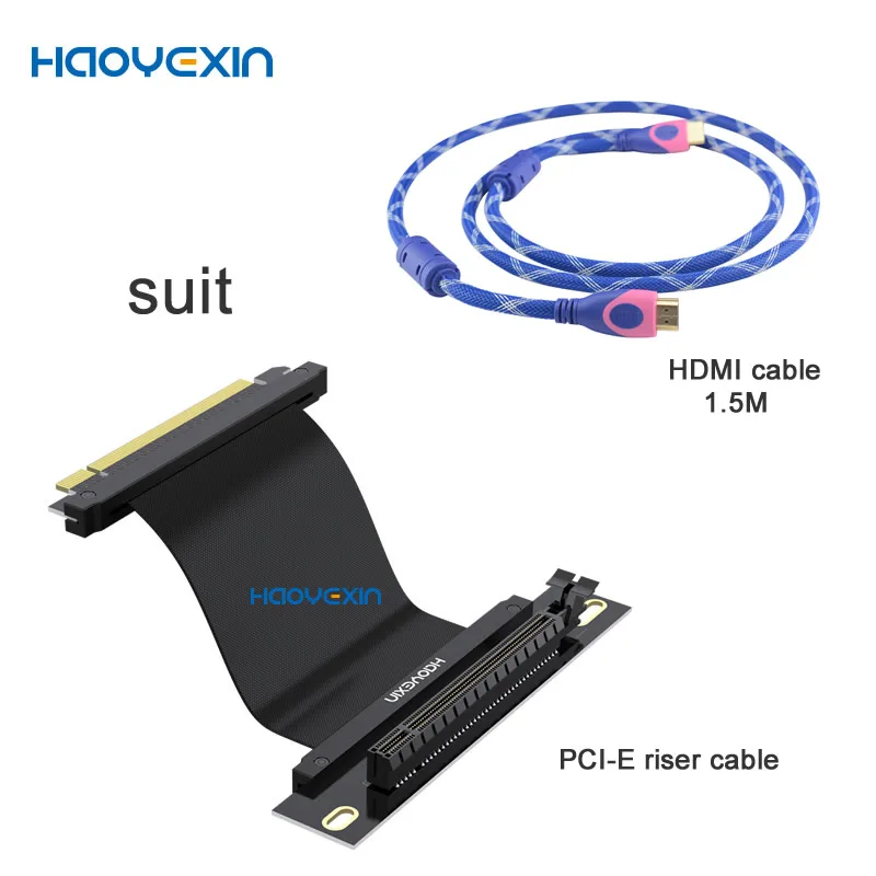 PCI-E3.0, 16X Extender, Suporte para Mineração, Placa Gráfica, Suporte