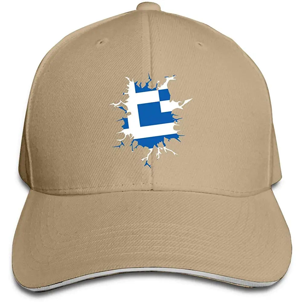 Для мужчин Wo Для мужчин s внутри тела греческим флагом Бейсбол Кепки