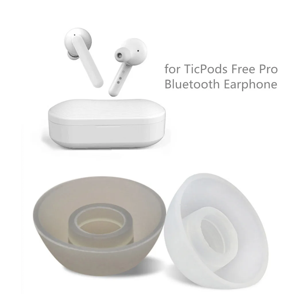 3 пары, наушники-вкладыши, чехол для TicPods Free Pro, силиконовые наушники для ушей, наконечники для ушей, набор для TicPods Free Pro, Bluetooth наушники