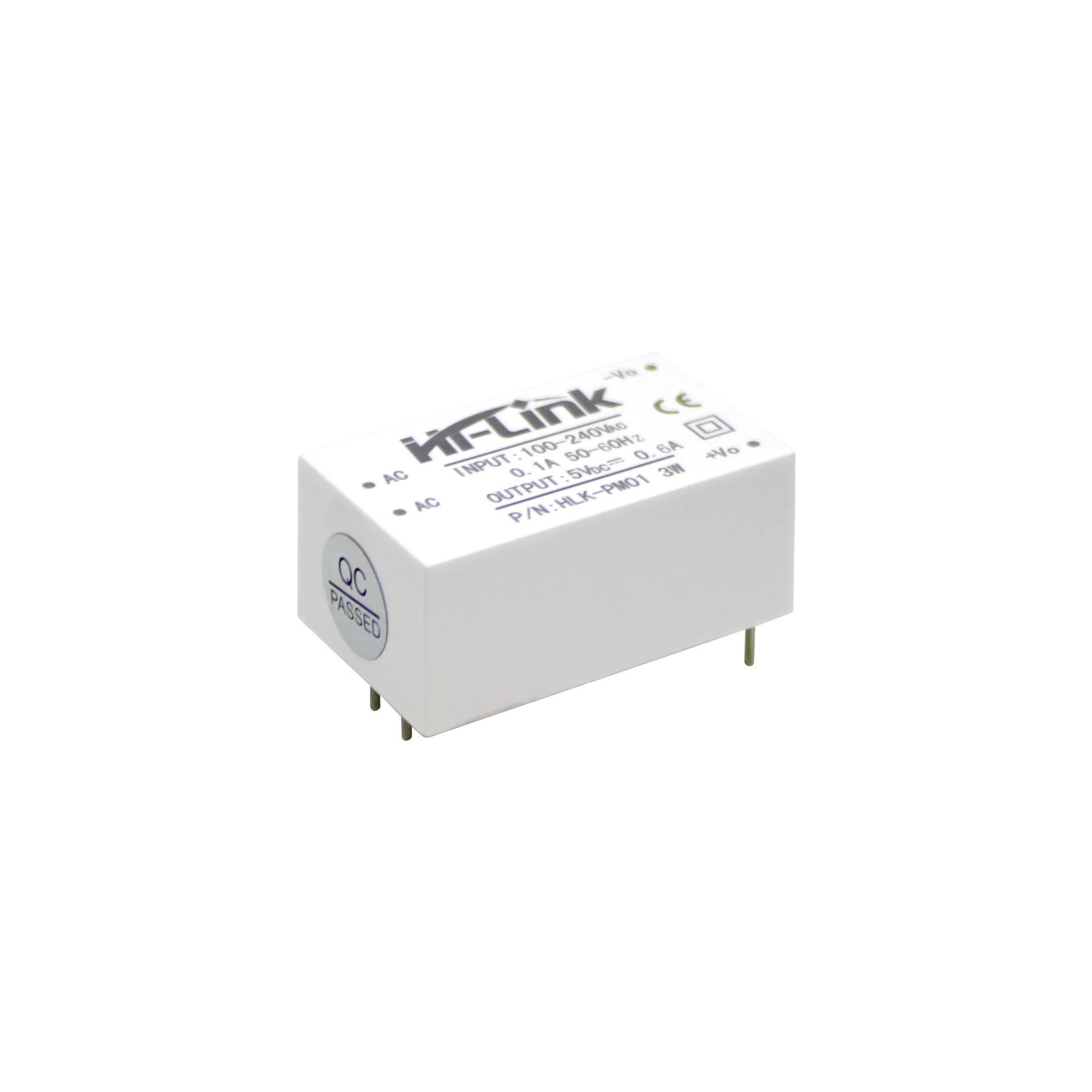 Hi-Link ac dc 5v 3w модуль питания HLK-PM01 белого цвета