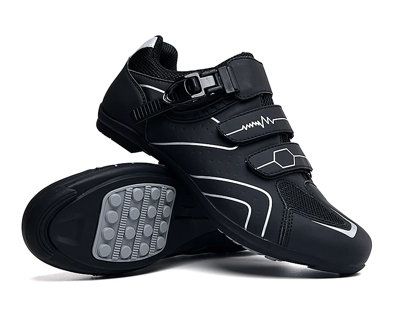Outdoor Professional Cycling Shoes MTB Breathable Non-Locking Racing Road Bike Shoes Men Sneakers Non-Slip Cycling Bicycle Shoes