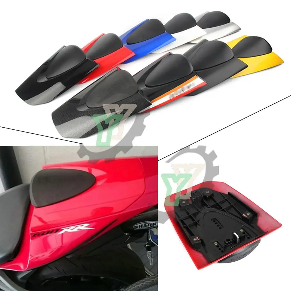 

Motorcycle Rear Seat Cover Cowl Fairing Passenger Pillion Tail Back Covers For Honda CBR-600RR F5 2007-2012 CBR600RR CBR 600 RR