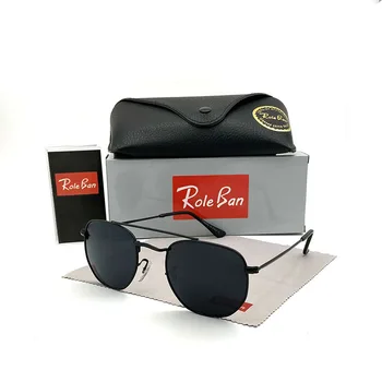 

2020 Fashion Polygon Metal Style Sunglasses Unisex Vintage Classic Brand Design Sun Glasses Oculos De Sol