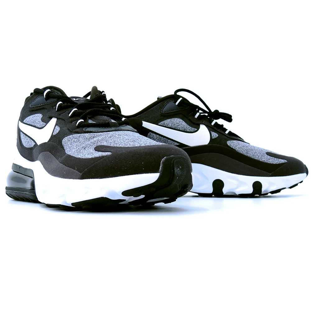 Оригинальные подлинные мужские кроссовки для бега Nike Air Max 270 React, трендовая спортивная обувь для улицы, новинка, кроссовки для тренировок, AO4971-002