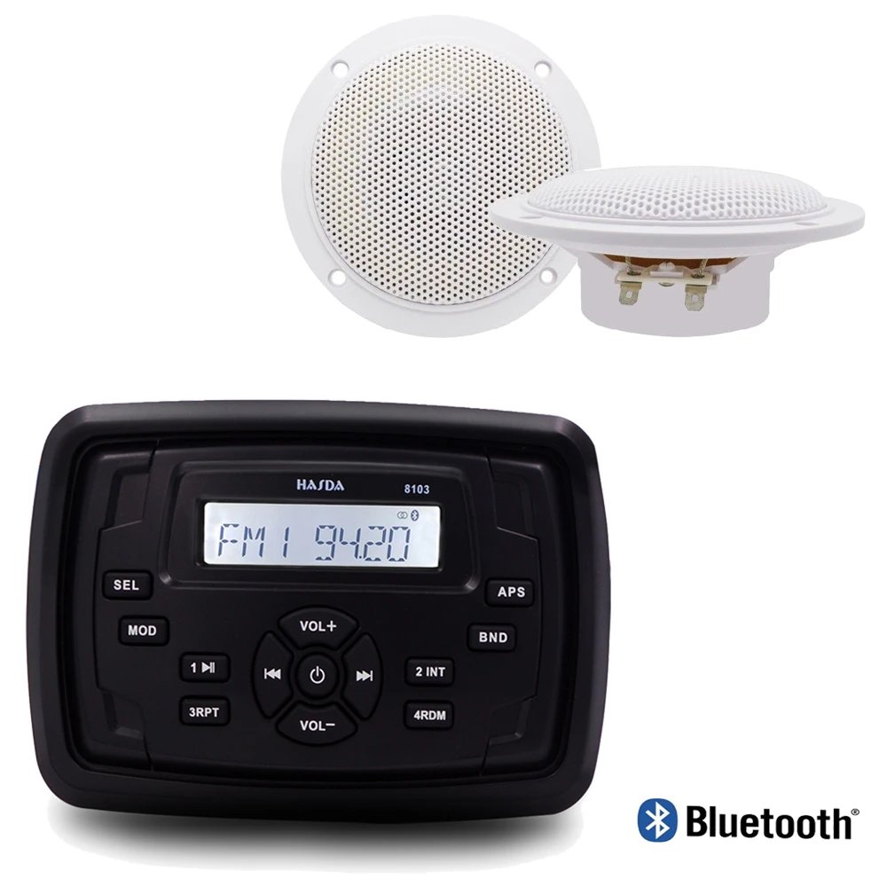 marine speakers bluetooth