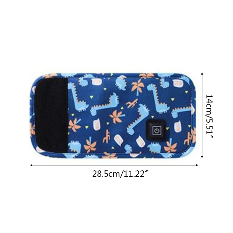 thumbnail image 2 of Portable USB Baby Bottle Warmer Travel Milk Warmer Infant Feeding Bottle Heated Cover Insulation 2 of 9