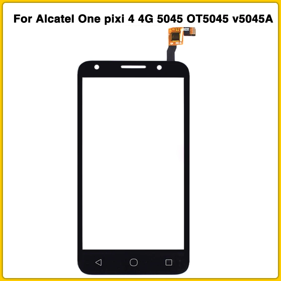 Сенсорный экран для Alcatel One pixi 4 4G 5045 OT5045 5045A 5045D 5045G Сенсорная панель дигитайзер сенсор переднее стекло