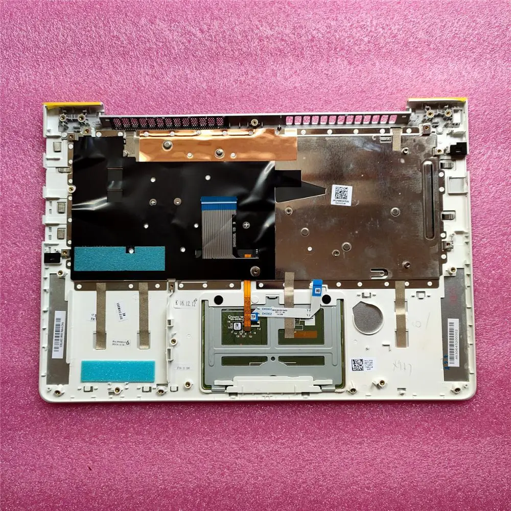 Чехол для lenovo ideapad 510S-13 510S-13IKB 510S-13ISK с клавиатурой, ободок для рук, верхняя крышка, серебристый цвет