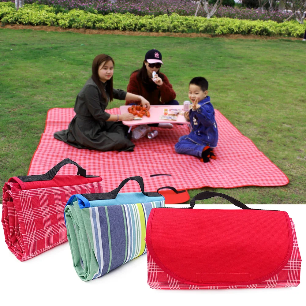 Picnic Mat Outdoor Play Blanket Foldable Camping Sleeping Hiking Pad Waterproof 