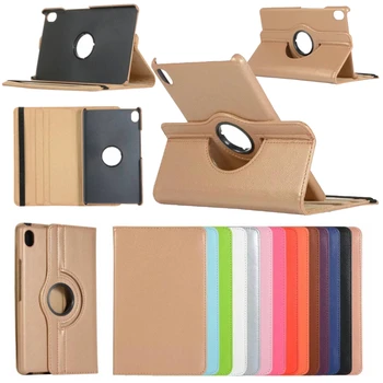 

For HUAWEI MediaPad M6 8.4 inch Tablet 360 Degrees Rotating Litchi PU Leather Flip Cover Case