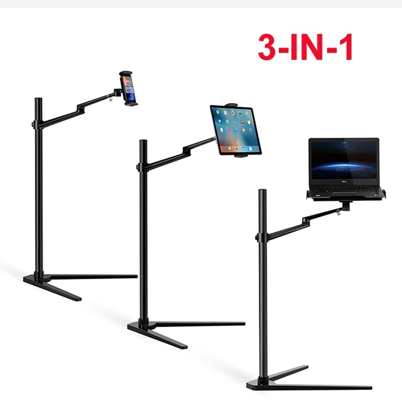 

UP-8A многофункциональная напольная подставка для компьютера 3 в 1 для ноутбука/планшетного ПК/смартфона с регулируемой высотой/углом наклона с лотком для мыши