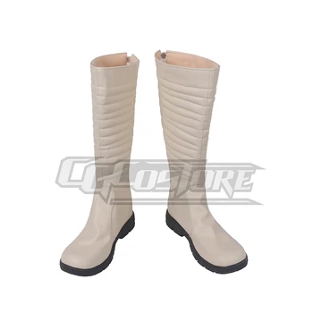 

Anime Cosplay Shoes Boots Star Wars A New Hope Luke Skywalker Women Costume Hand-made Leather Christmas Free ship cosx-839