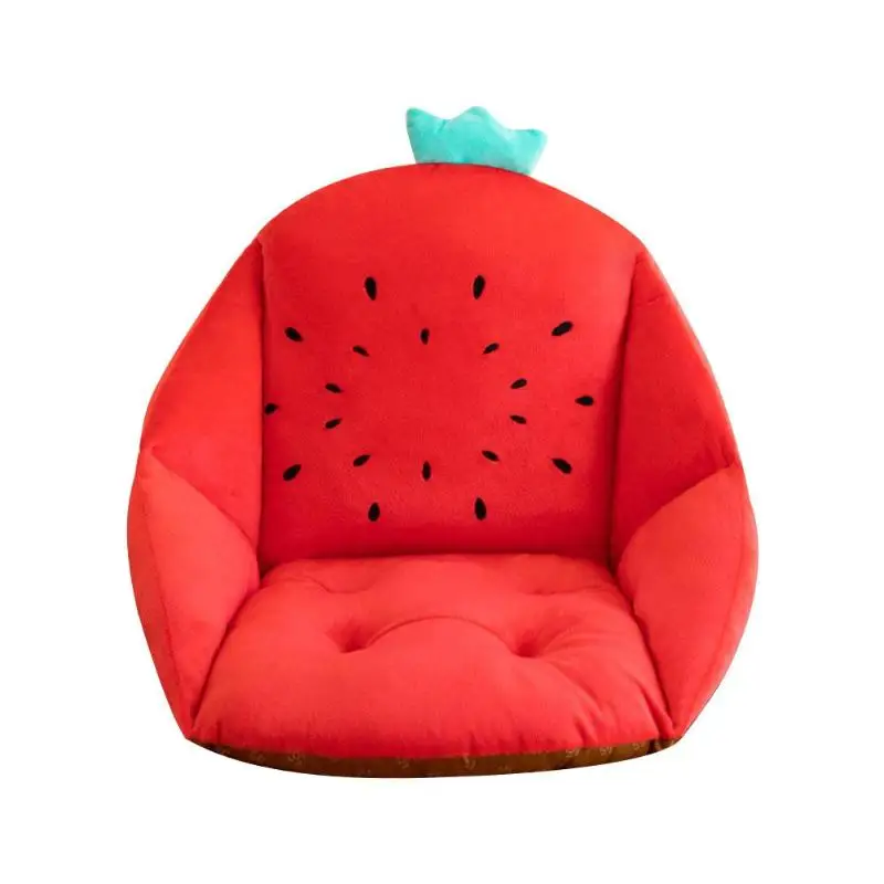 Утолщенная мягкая подушка для детского дивана, стула, подушки, коврик для офисного стула с рисунком фруктов, коврик для сиденья, подушка для коляски, ягодиц, Подушка для домашнего декора