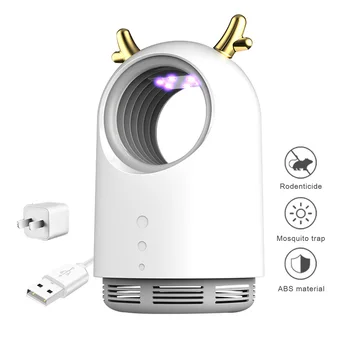 

Meijuner Mosquito Killer Lamp Cute USB Led Electric Mosquito Insect Killer Bug Zapper Trap Mute Anti Mosquito Repellent LightB41