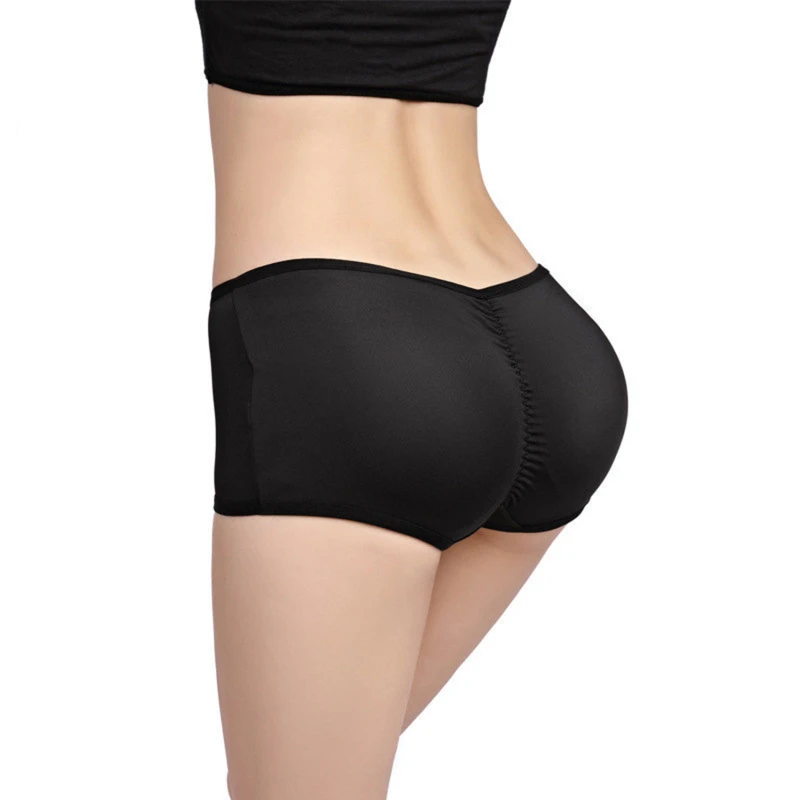 skims shapewear Women Sponge Padded Push Up Panties Butt Lifter Fake Ass Briefs Butt Hip Enhancer Seamless Control Panties Buttocks Lingerie full body shaper