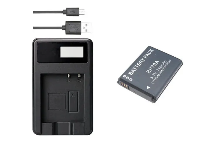 Фотоаксессуары для аккумулятора и зарядного устройства USB SAMSUNG PL80 PL90 PL100 PL101 PL120 PL170