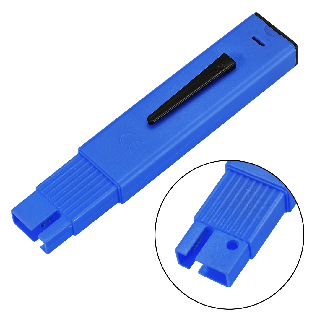 Uxcell TDS 3 PPM Измеритель проводимости для Ro воды аквариум бассейн w кожаный чехол синий