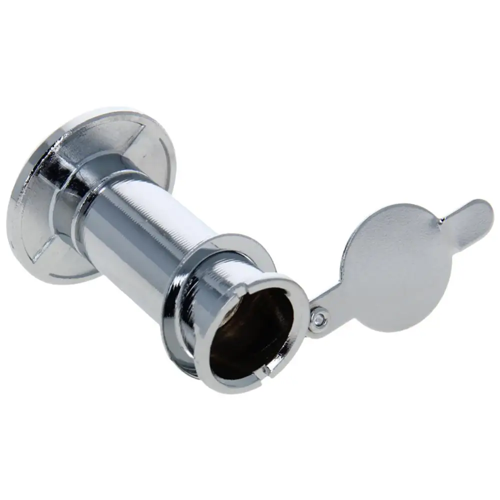 

1~3pcs Concise Style Silver Door Viewer Privacy Cover for Home Office Hotel 16mm Opening Diameter for 35-60mm Thick Doors