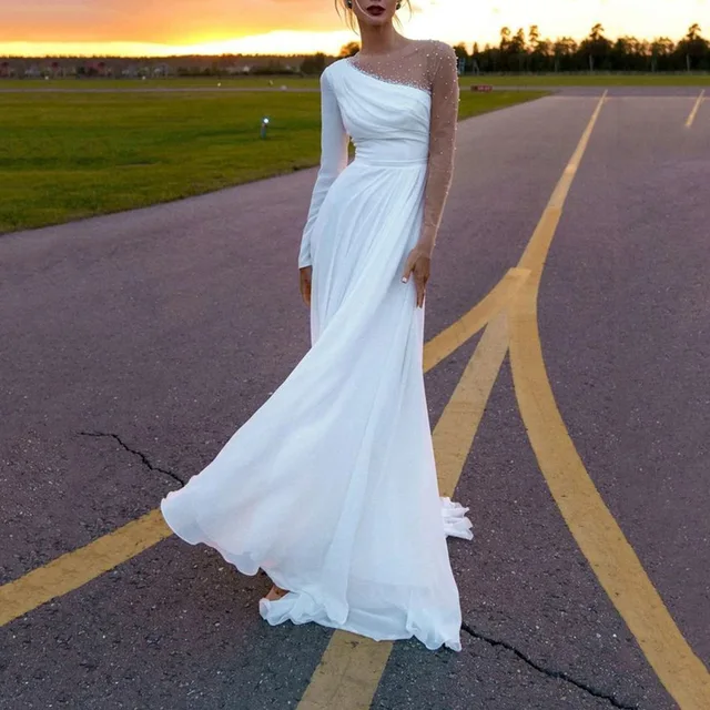 Womens Clothing Summer Pearl Long 
