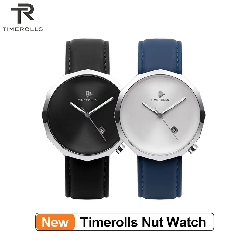 Кварцевые часы TIMEROLLS NUT 12 Угловых дизайна синтетическое сапфировое зеркало