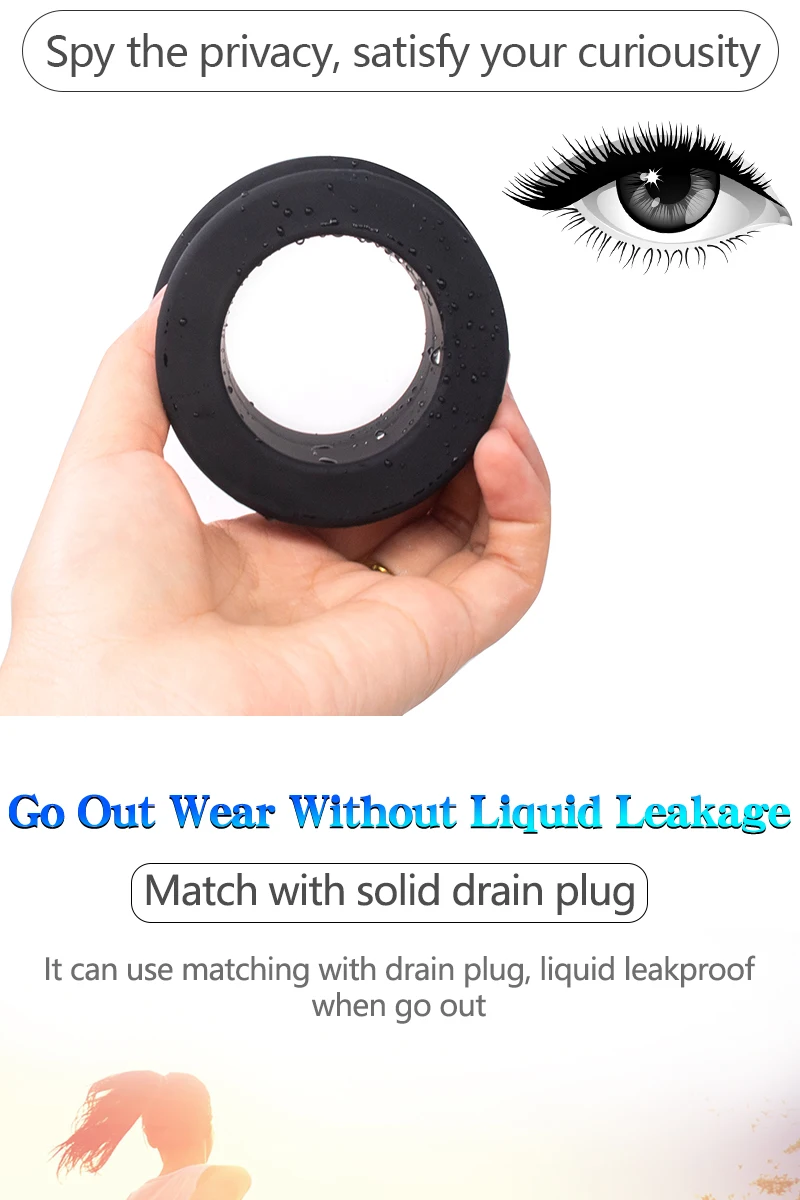 Пробка-туннель Orion Lust Tunnel Plug with Stopper с ограничителем, черный 5321180000 - Orion - Анальные тоннели - Купить