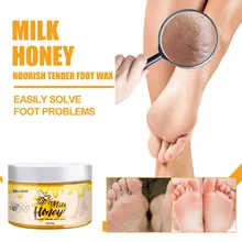 Milk Honey Foot Wax Exfoliating Dead Skin Calluses Tender Feet Foot Exfoliating Foot Mask Foot Care Foot Peel Mask  Foot Detox