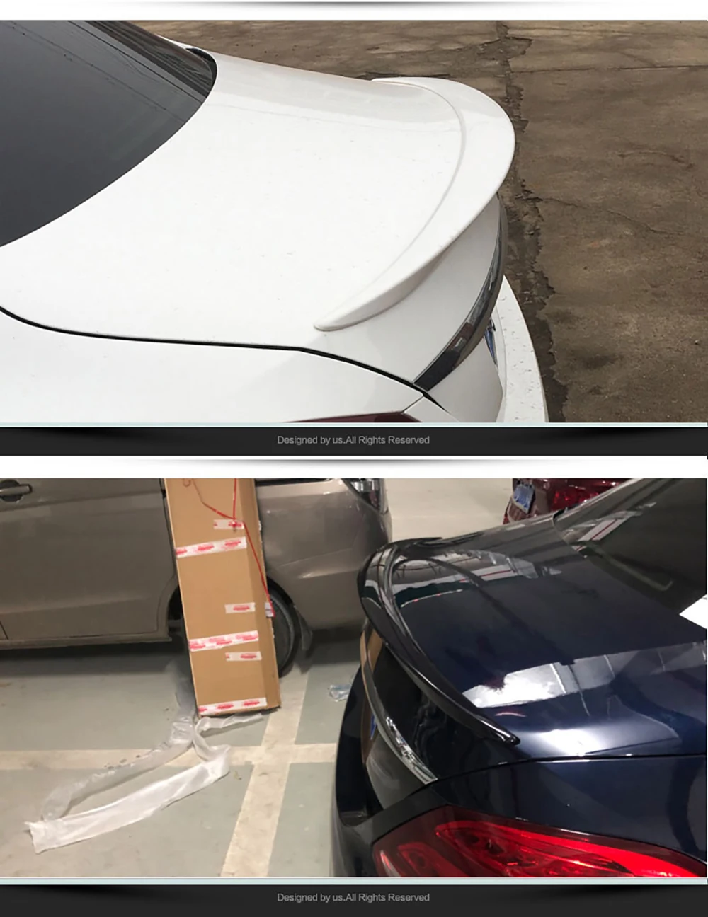 Автомобильный Стайлинг углеродного волокна задний спойлер на крышу крыло багажника губы крышка багажника для Mercedes W205 C180L C200L C300L C260L спойлер