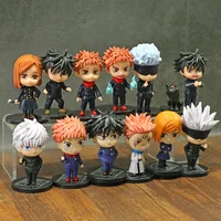 Jujutsu Kaisen Action figure Yuji Megumi Nobara Gojo Satoru Sukuna 6 pz/set 1