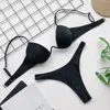 High Cut Bikini with Push-Up Top 19