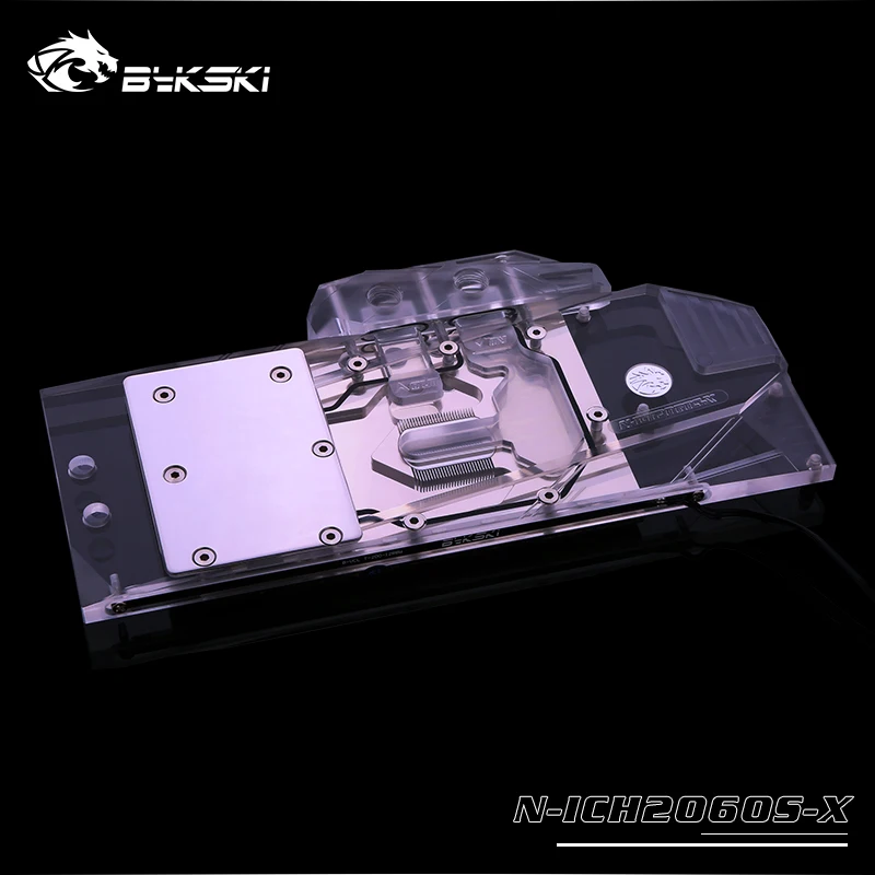 Bykski N-ICH2060S-X с полным покрытием GPU водоблок для INNO3D GEFORCE RTX 2060/1660TI/1660 супер Icedragon теплоотвод видеокарты