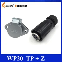 Original Weipu WP20 Connector TK Z 2 3 4 5 7 9 12 Pin Female Cable Connector Plug Connector Male Z Socket