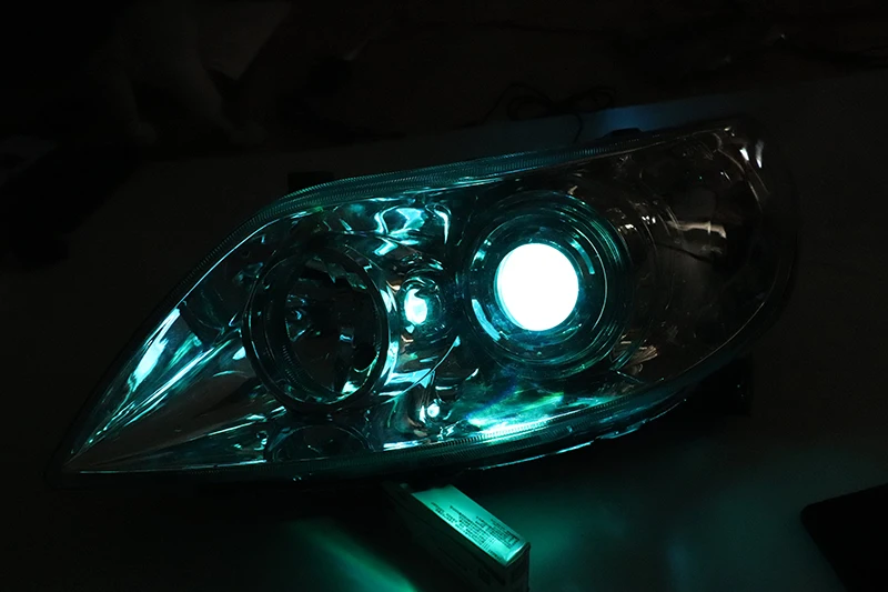 Беспроводное управление RGB светодиодный демон глаз свет комплект для Chevrolet Cavalier проектор оптические линзы