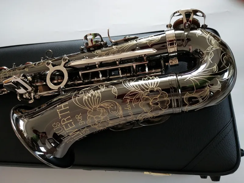 Germany JK SX90R Keilwerth Saxophone Alto Black Nickel Silver Alloy Alto Sax Brass Musical Instrument With Case Mouthpiece Copy